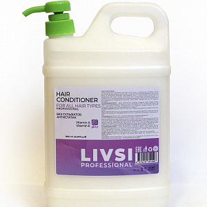 ФармКосметик / Livsi, Hair Conditioner - кондиционер-ополаскиватель (без сульфатов), 1800 мл