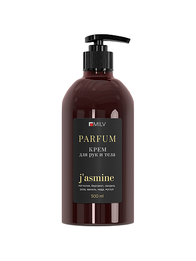 Milv, парфюмированный защитный крем для рук и тела с пчелиным воском №1, 500 мл