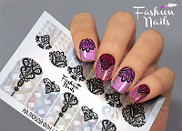 Fashion Nails, слайдер-дизайн "Galaxy" №23