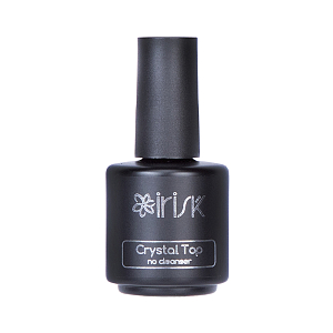 Irisk, Crystal Top - топ ультраглянцевый для гель-лака без UV-фильтра (02 без л/с), 18 мл
