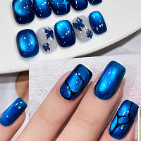 Born Pretty, Crystal Cat Magnetic Gel - магнитный гель-лак "кошачий глаз" MY376 (Rhine Lake), 10 мл