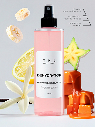 TNL, Dehydrator - дегидратирующий тоник для рук с эффектом фотошопа (Карамбола), 250 мл