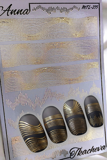 Anna Tkacheva, слайдер-дизайн MilliArt металлик MTL-275 Anna Tkacheva, слайдер-дизайн MilliArt металлик MTL-275