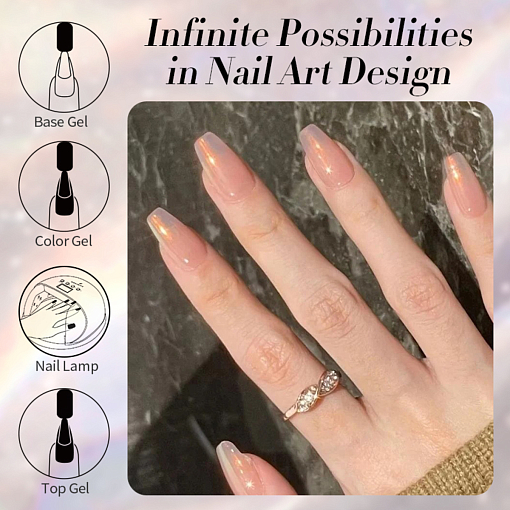 Born Pretty, Aurora Gel Polish-JG01 - гель-лак 61211, 10 мл