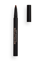 Makeup Revolution, BUSHY BROW PEN - маркер для бровей (Ash Brown)
