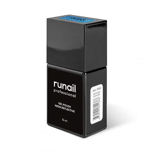 RuNail, гель-лак неоновый светоотражающий №9058, 10 мл