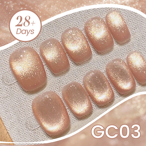 Born Pretty, Gold Cat Magnetic Gel - магнитный гель-лак "кошачий глаз" GC03, 10 мл