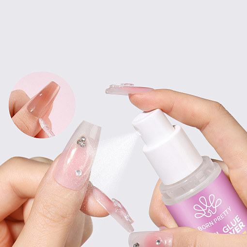 Born Pretty, Eco-friendly Spray Nail Glue Remover - спрей для удаления клея c ногтей, 20 мл