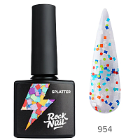 RockNail, гель-лак Splatter №954, 10 мл