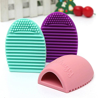 TNL, Щетка для чистки кистей Brushegg (фиолетовая)