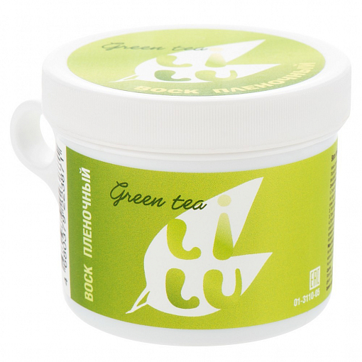 Lilu, воск плёночный в банке для СВЧ (Green tea, №05), 100 гр