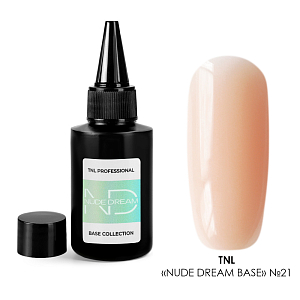 TNL, Nude dream base - цветная база №21, 50 мл