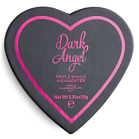 I HEART REVOLUTION, Triple baked highlighter - хайлайтер "Dark Angel"