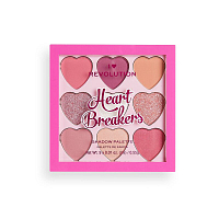 I HEART REVOLUTION, Heart breakers - палетка теней для век "Sweetheart"