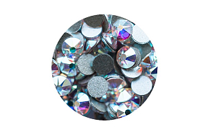 Стразы Swarovski Elements, ss12 (A 2088, crystal 001, Aurore Boreale AB), 30 шт