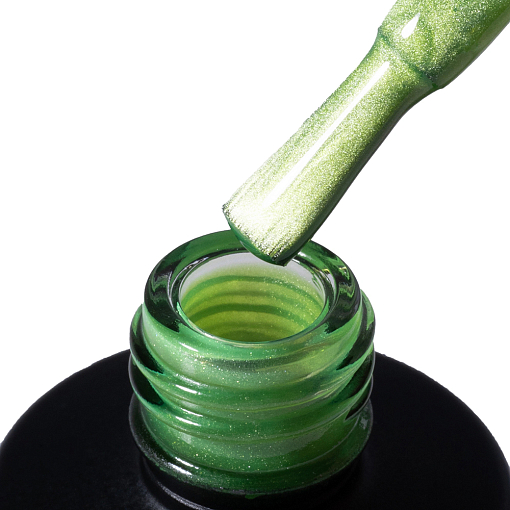 Irisk, Korean Cat - магнитный гель-лак "кошачий глаз" №17 (Green Neon), 10 мл