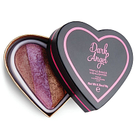 I HEART REVOLUTION, Triple baked highlighter - хайлайтер "Dark Angel"