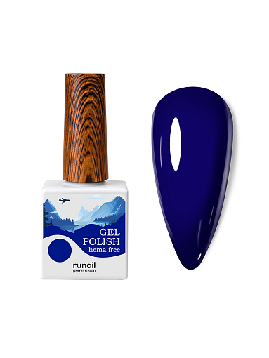 RuNail, Gel polish hema free - гипоаллергенный гель-лак №10055, 10 мл