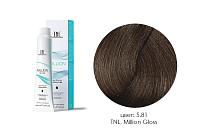 TNL, Million Gloss - крем-краска для волос (5.81 Светлый коричневый шоколадный пепельный), 100 мл