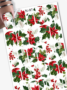 Anna Tkacheva, наклейки пленки для дизайна ногтей N-097