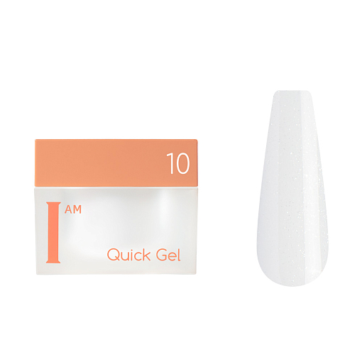 I am, Quick Gel - скоростной жидкий гель №10, 12 мл