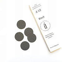 Atis, сменные файлы для педикюрного диска Juvipod D19 (Black, 60 грит), 60 шт