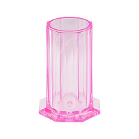 Irisk, декоративный стаканчик для кистей (розовый)
