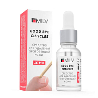Milv, Good bye cuticles - cредство для удаления ороговевшей кожи, 15 мл