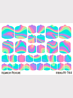 Anna Tkacheva, наклейки пленки для педикюра PR-784