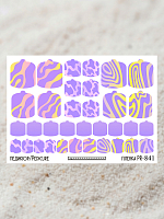 Anna Tkacheva, наклейки пленки для педикюра PR-841
