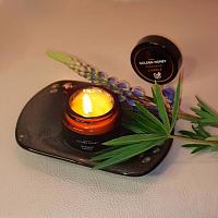 Grattol Premium, Massage CANDLE "Cranberry & Jasmine"- массажная свеча для SPA-ухода за телом, 30 мл