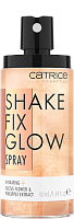 Catrice, Shake Fix Glow Spray - спрей фиксирующий для макияжа с мерцанием