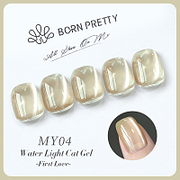 Born Pretty, Water Light Cat Magnetic Gel - магнитный гель-лак "кошачий глаз" MY04, 10 мл