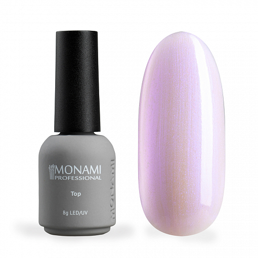 Monami, Monami Super Shine Pearl top Violet - топ с жемчужным эффектом (без л/с), 8 гр