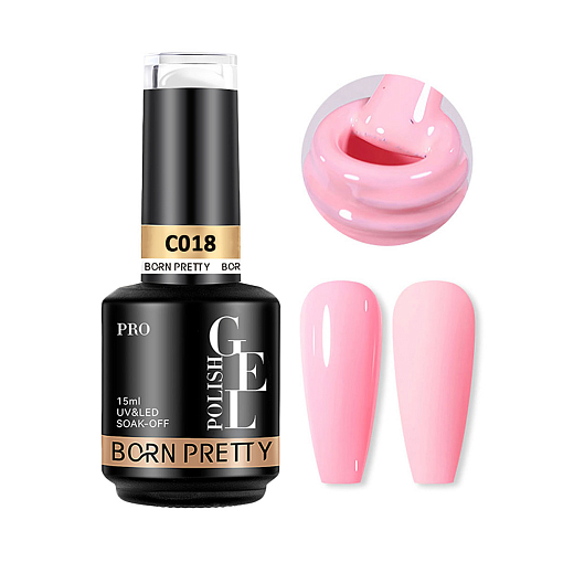 Born Pretty, PRO Gel Polish - гель-лак C018, 15 мл
