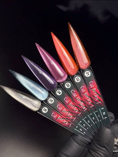 TNL, Cat Reflex - гель-лак "корейская кошка" №05, 6 мл