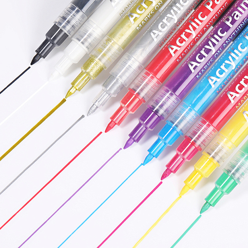 Born Pretty, Nail Art pen маркер для ногтей 54320-07 (розовый)