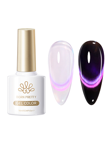 Born Pretty, White Light Cat Magnetic Gel - магнитный гель-лак "кошачий глаз" MY385, 10 мл Born Pretty, White Light Cat Magnetic Gel - магнитный гель-лак "кошачий глаз" MY385, 10 мл