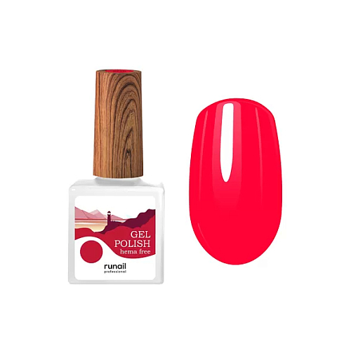 RuNail, Hema free - гипоаллергенный гель-лак №8598, 10 мл