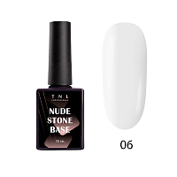 TNL, Nude Stone Base - жесткая база для гель-лака №06, 10 мл