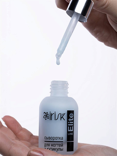 Irisk, Elite line - сыворотка с наночастицами меди и экстрактом монарды для ногтей и кутикулы, 30 мл