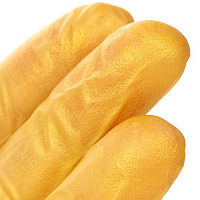 Adele, перчатки для маникюриста нитриловые (золото, S), 50 пар