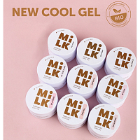 Milk, Modeling cool gel - бескислотный холодный гель для моделирования №01 (Ivory), 15 гр