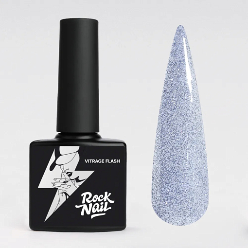 RockNail, Vitrage Flash - гель-лак №349, 10 мл