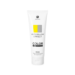 Adricoco, COLOR COLLECTION ANTI-YELLOW EFFECT - оттеночная маска "Жемчужный блонд", 250 мл
