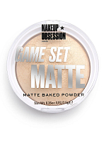 Makeup Obsession, компактная пудра для лица Game Set Matte (оттенок "Formentera")