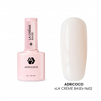 Adricoco, La creme base - камуфлирующая база №02 (сливочный крем), 10 мл