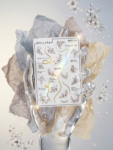 Anna Tkacheva, слайдер-дизайн MilliArt металлик MTL-255