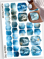 Anna Tkacheva, наклейки пленки для педикюра PR-792