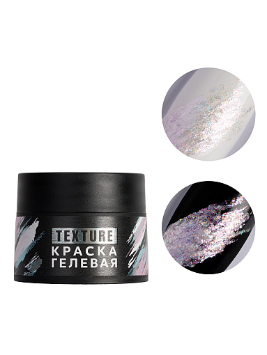 Irisk, Texture - краска гелевая текстурная для дизайна ногтей №06 (Fairy Pink), 5 мл